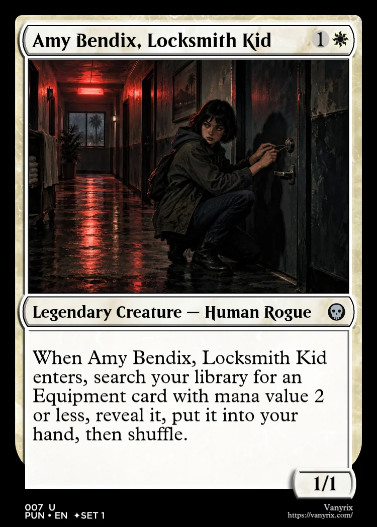 Amy Bendix, Locksmith Kid