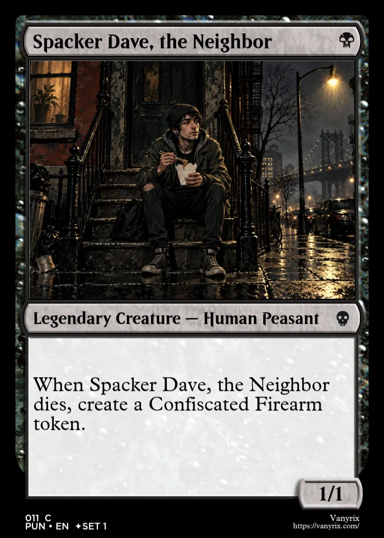 Spacker Dave, the Neighbor