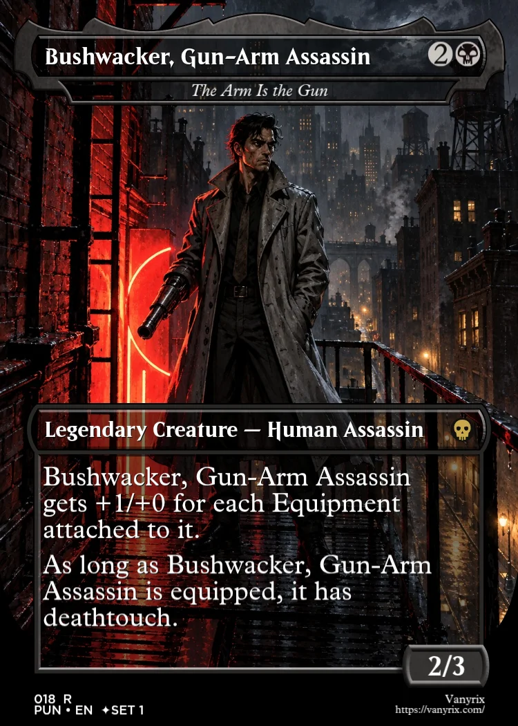 Bushwacker, Gun-Arm Assassin