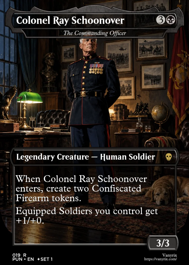 Colonel Ray Schoonover