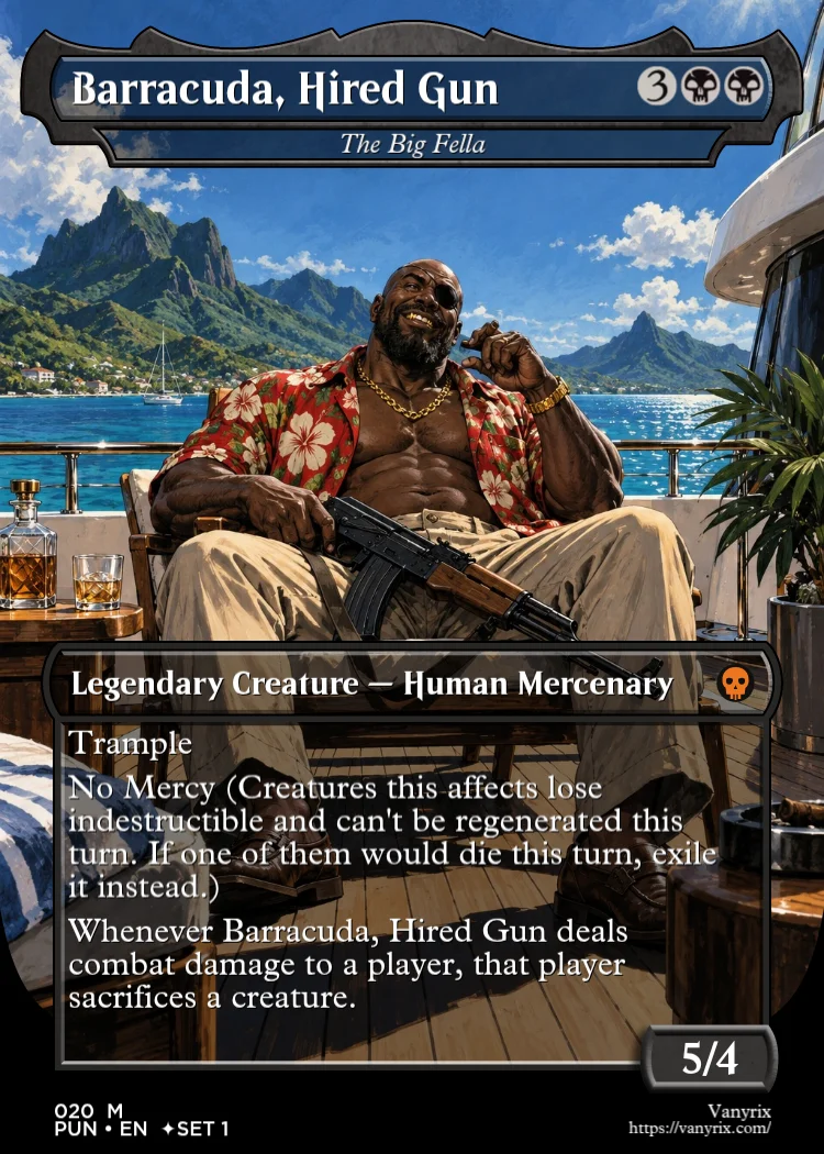 Barracuda, Hired Gun