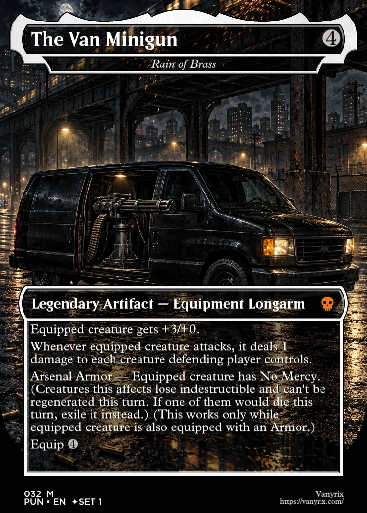 The Van Minigun