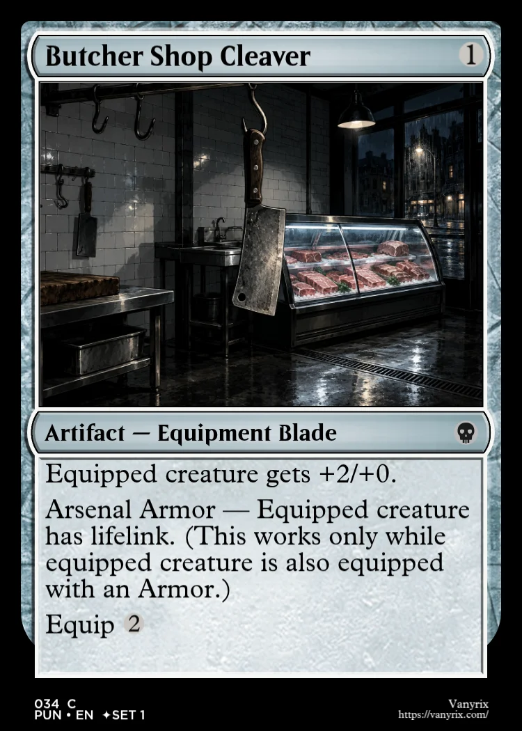 Butcher Shop Cleaver