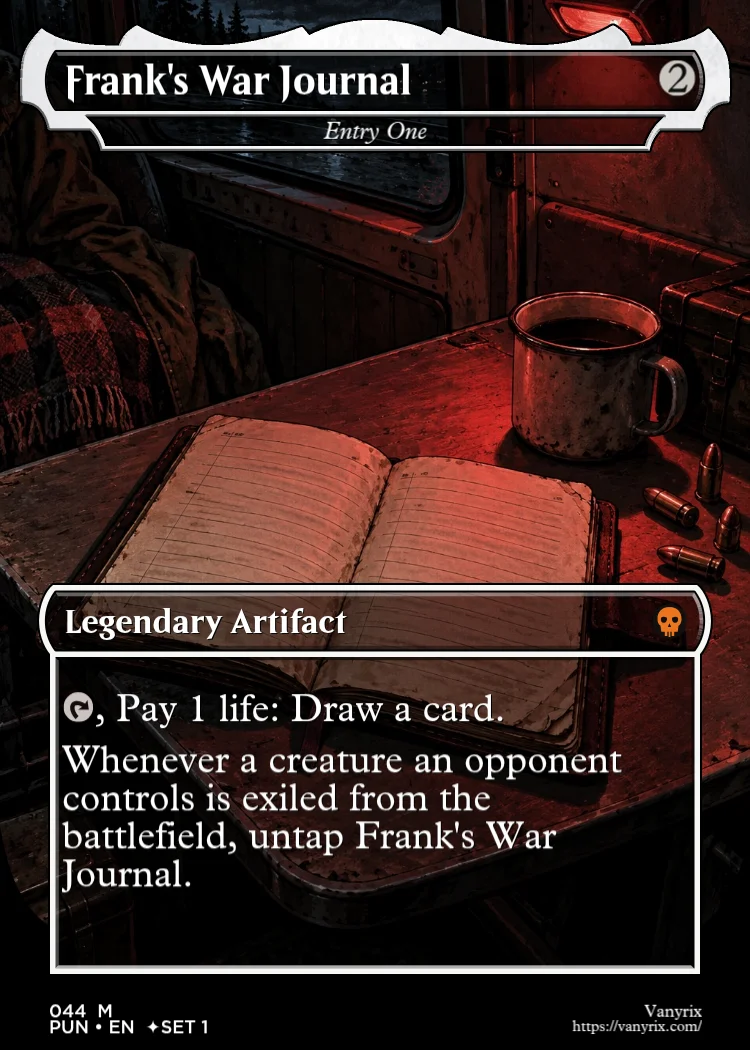 Frank's War Journal