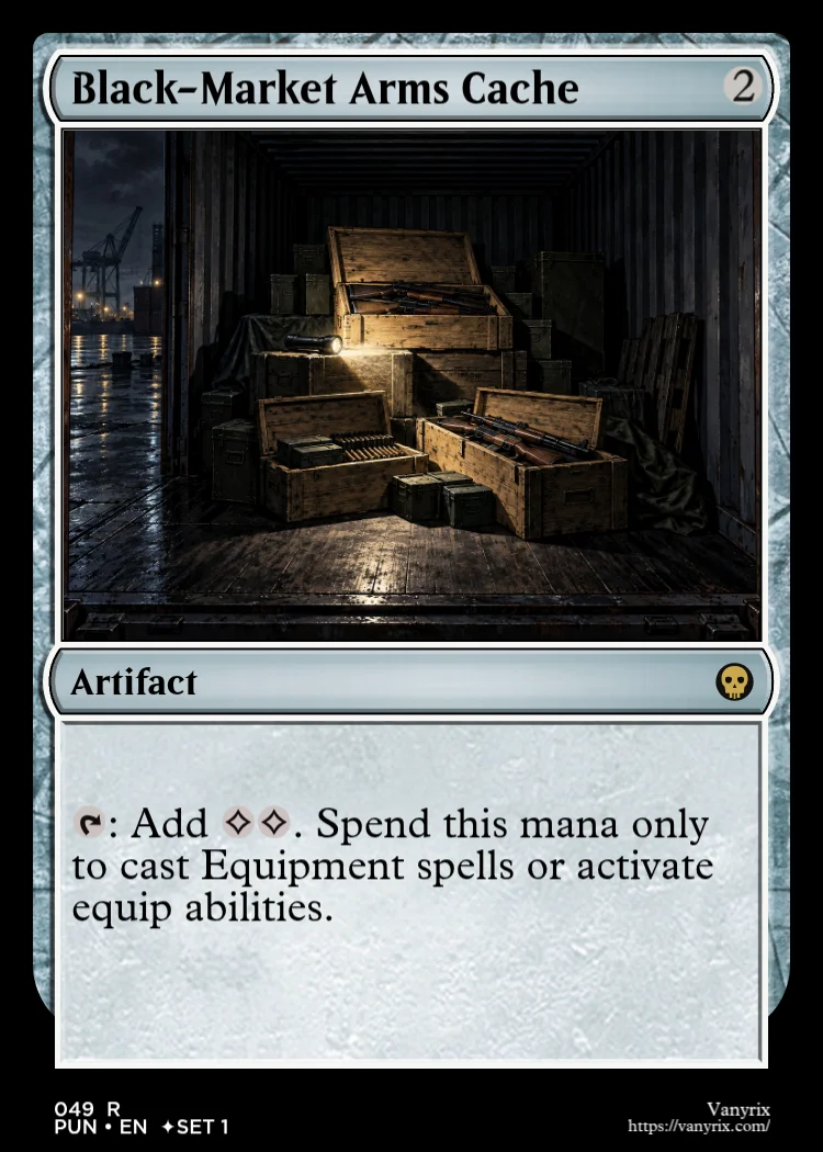 Black-Market Arms Cache