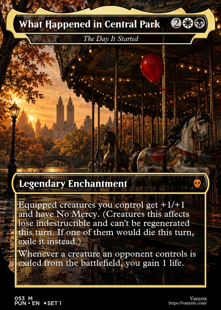 What Happened in Central Park