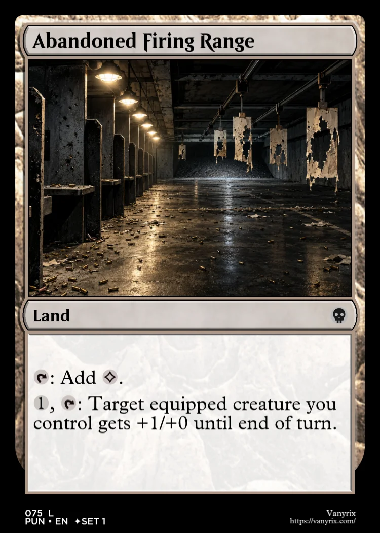 Abandoned Firing Range