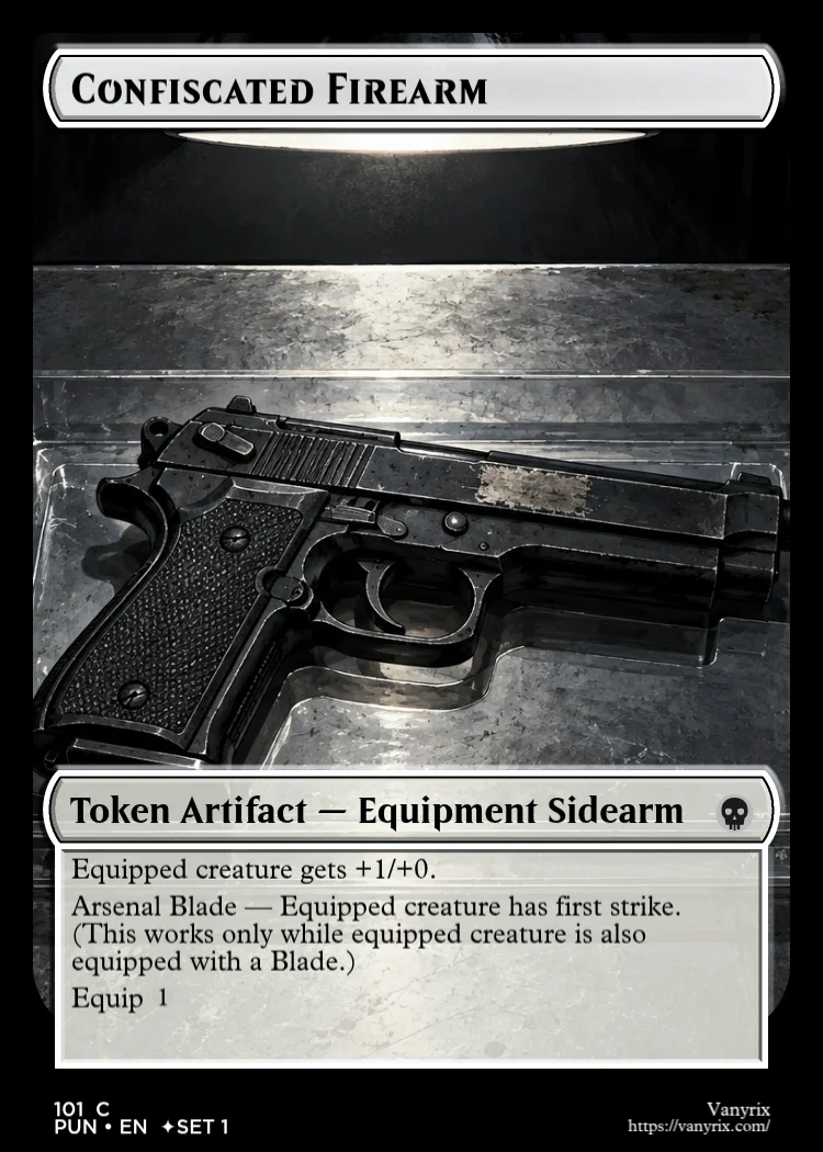 Confiscated Firearm