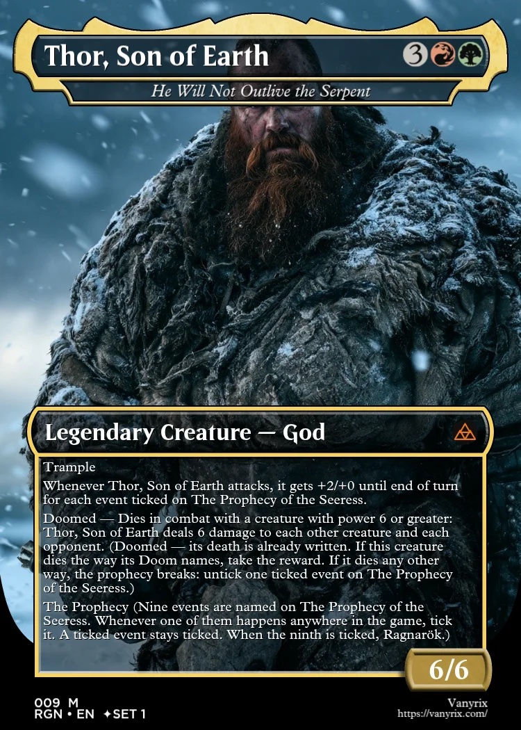 Thor, Son of Earth