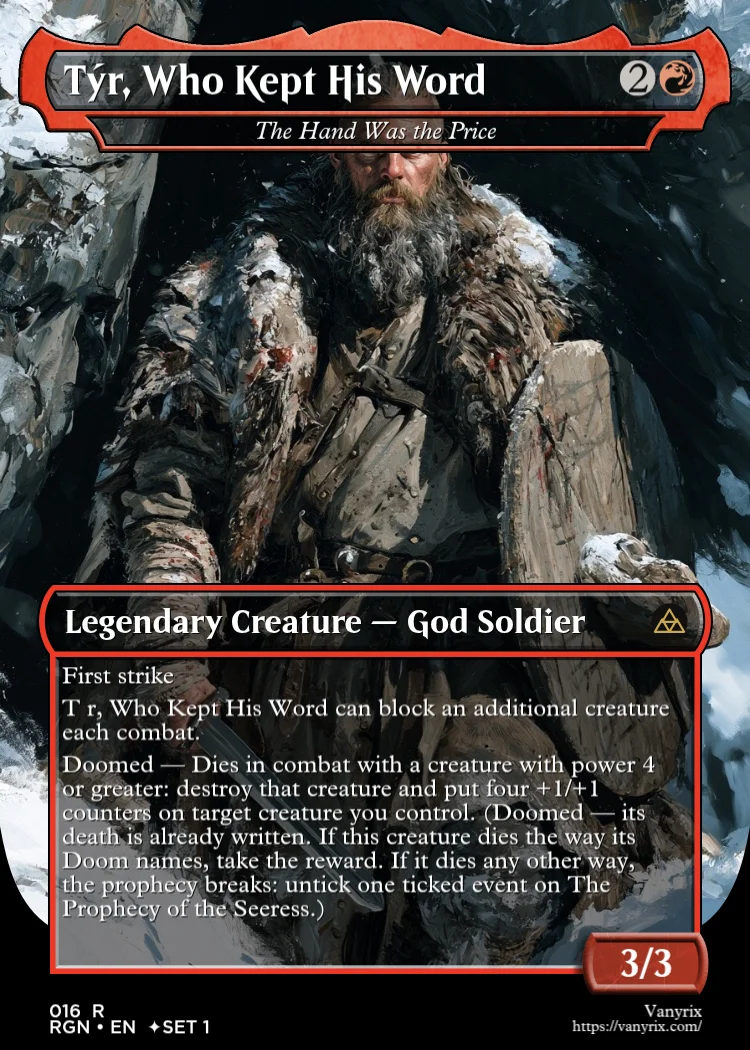 Týr, Who Kept His Word