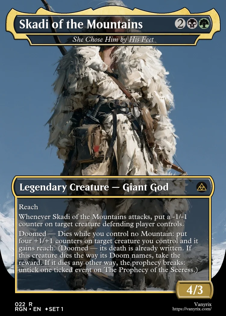 Skadi of the Mountains