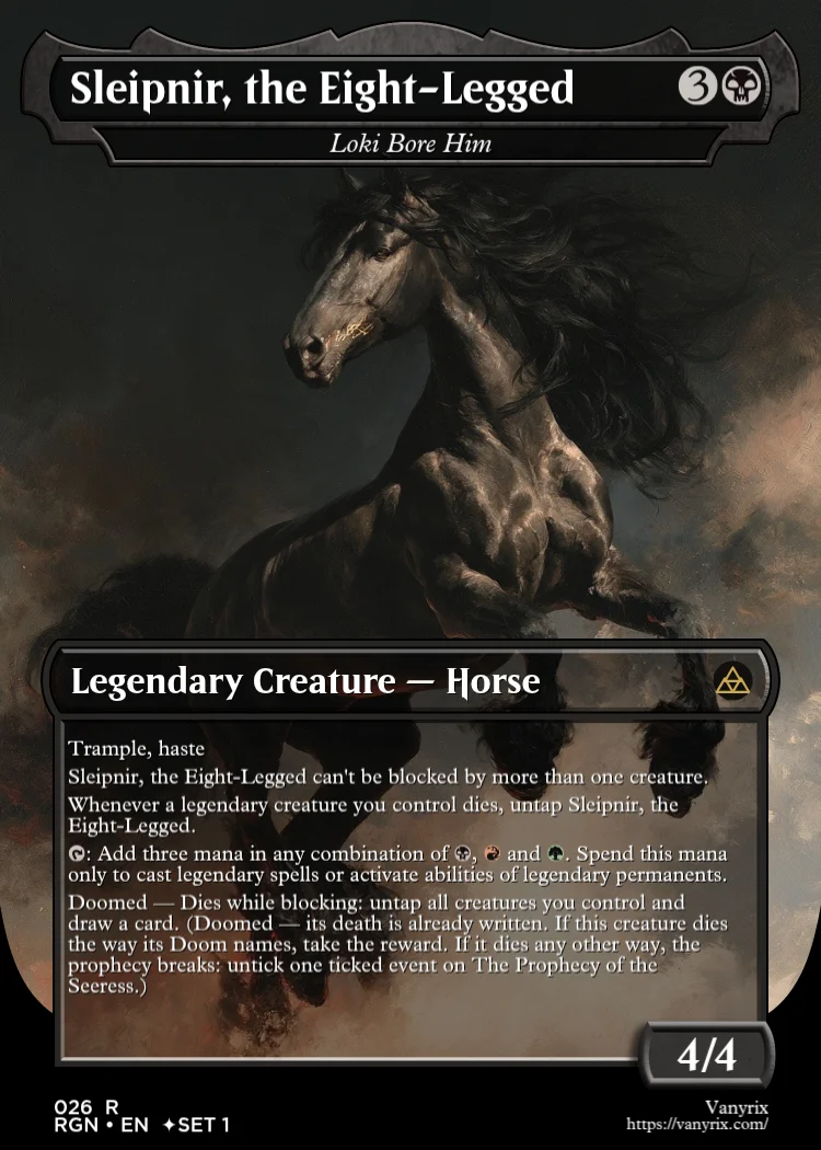 Sleipnir, the Eight-Legged