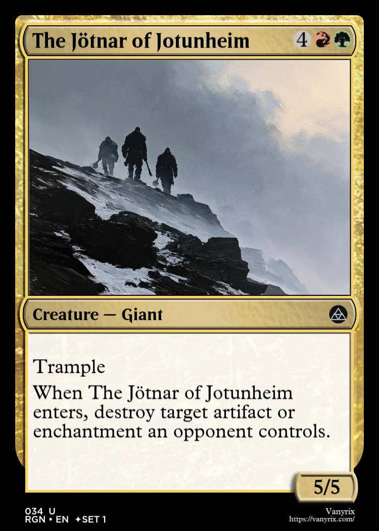 The Jötnar of Jotunheim