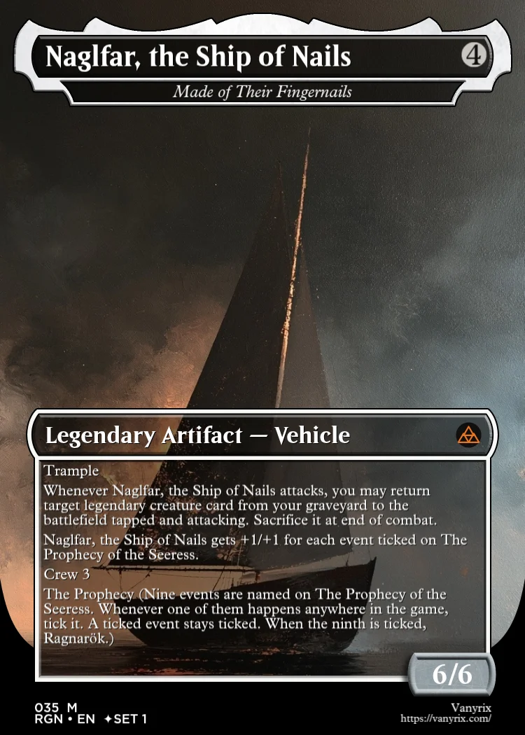 Naglfar, the Ship of Nails