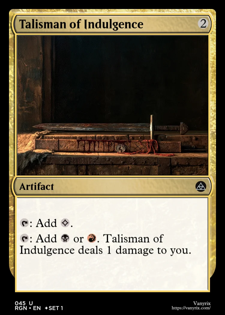 Talisman of Indulgence
