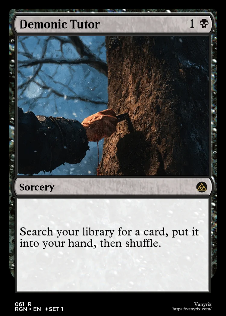 Demonic Tutor