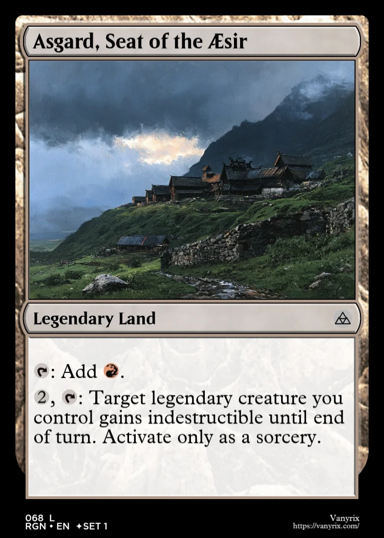 Asgard, Seat of the Æsir