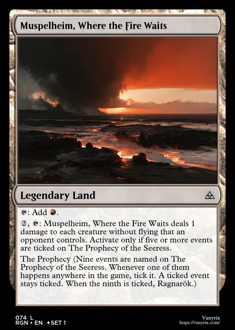 Muspelheim, Where the Fire Waits