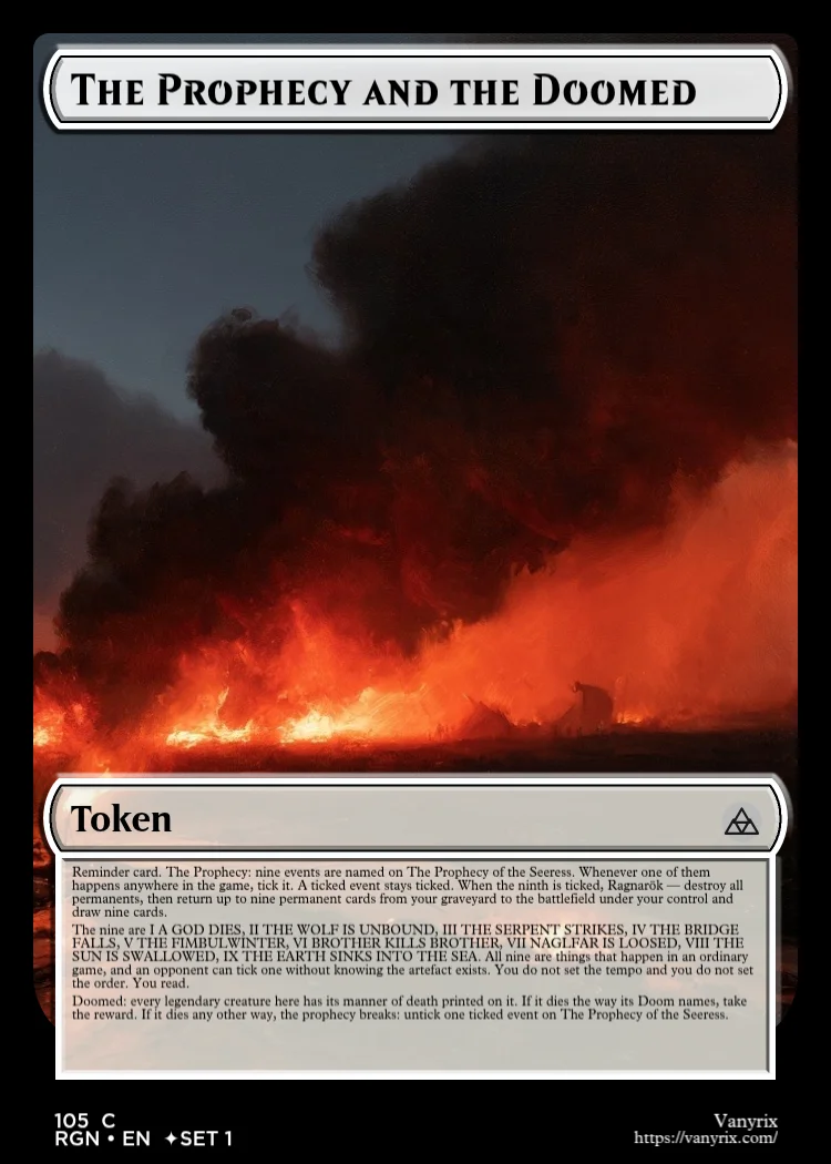 The Prophecy and the Doomed