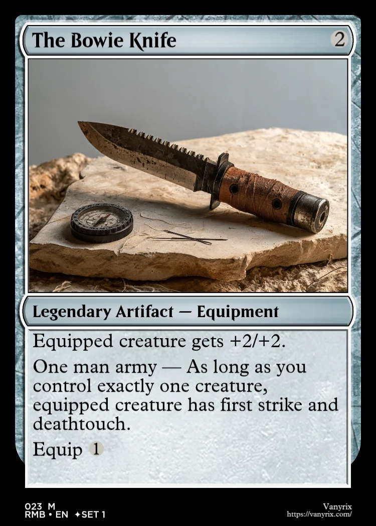 The Bowie Knife