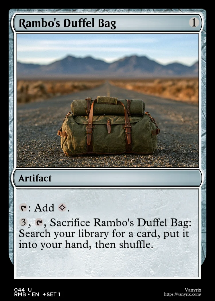 Rambo's Duffel Bag