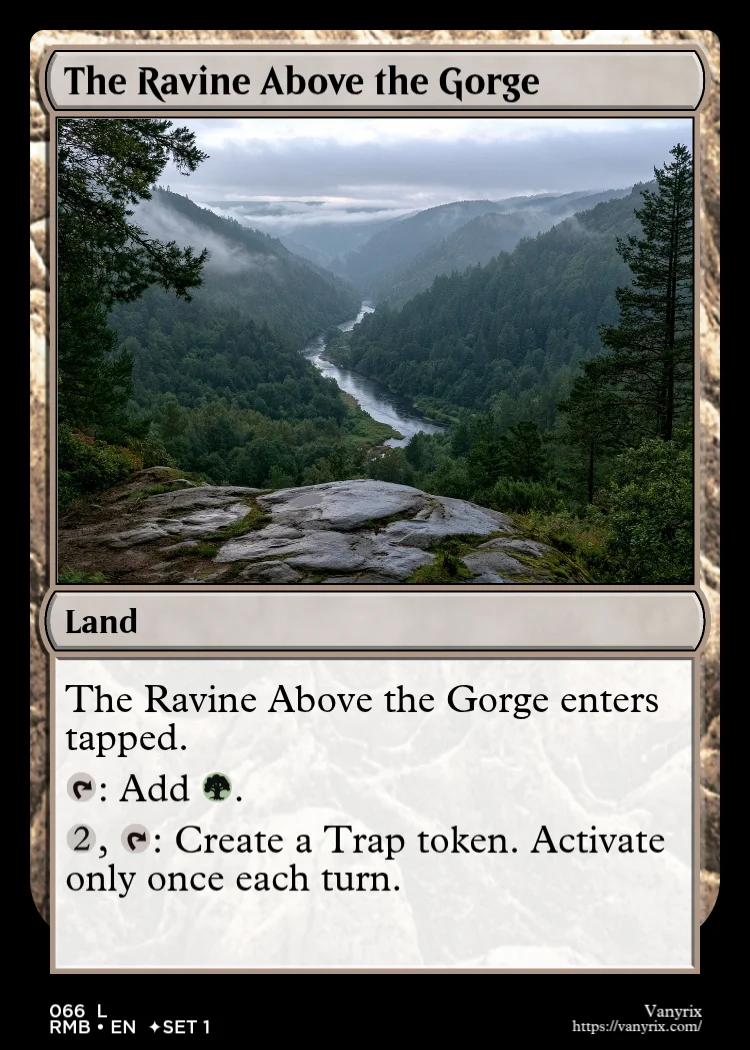 The Ravine Above the Gorge