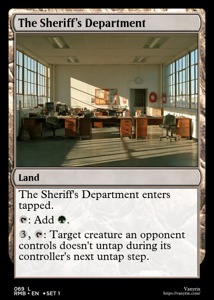 The Sheriff's Department