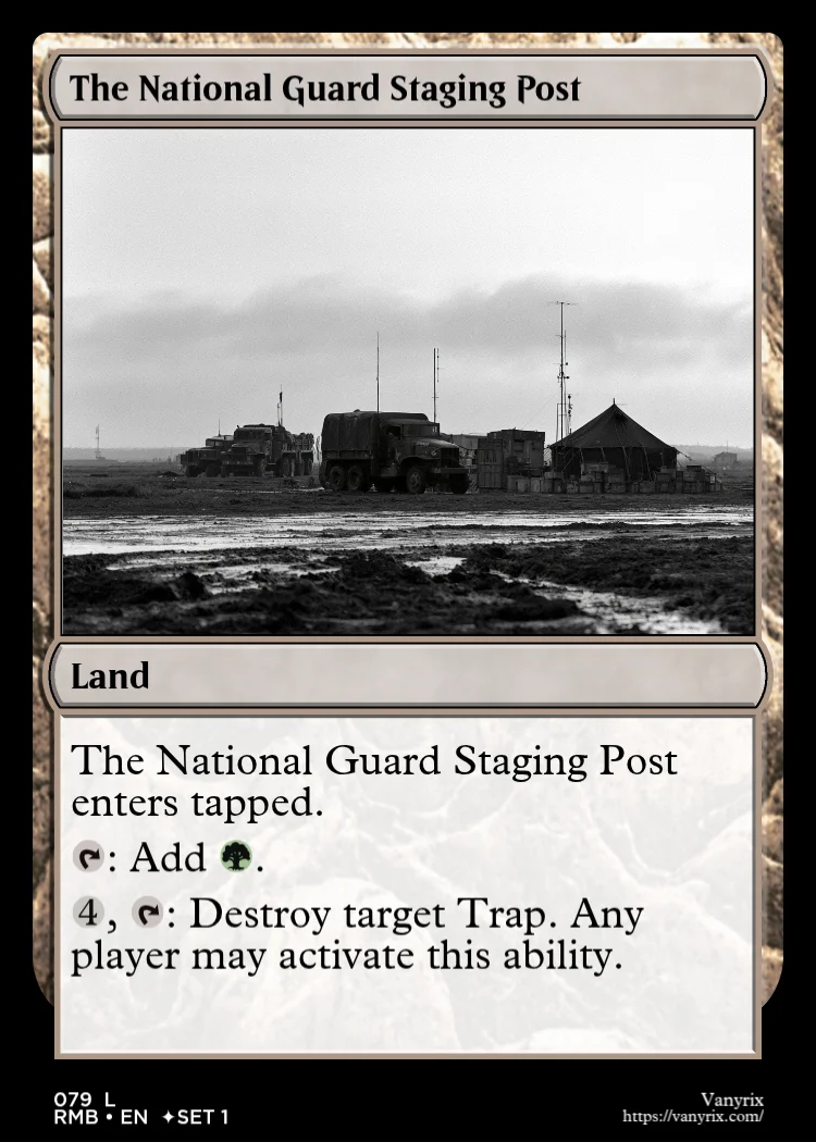 The National Guard Staging Post
