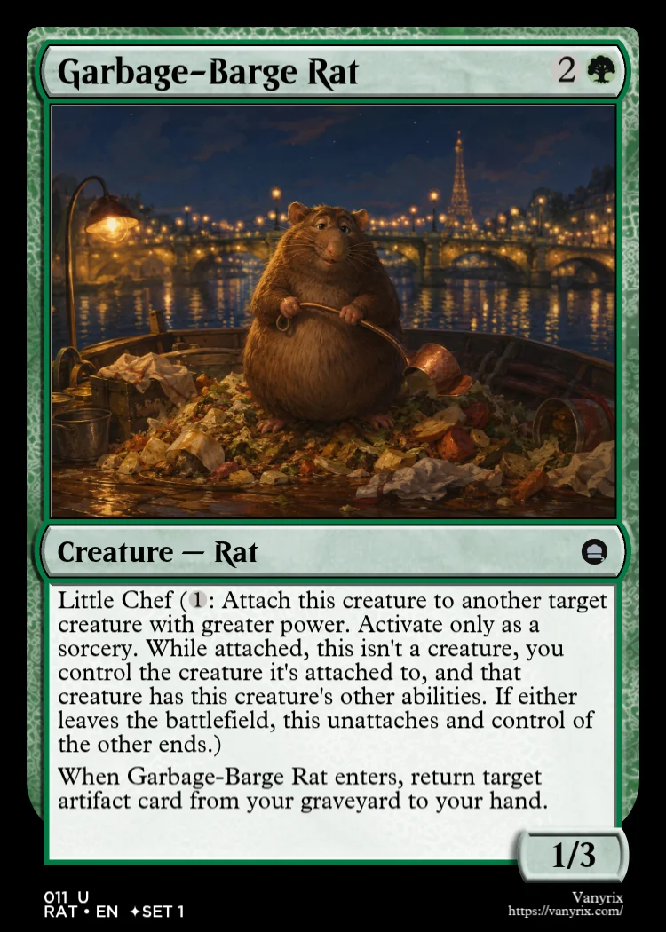 Garbage-Barge Rat
