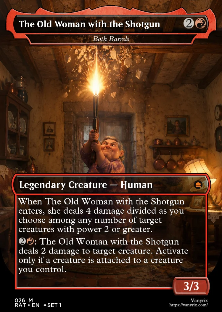 The Old Woman with the Shotgun