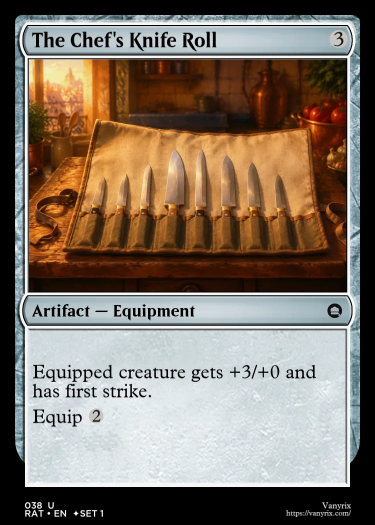 The Chef's Knife Roll