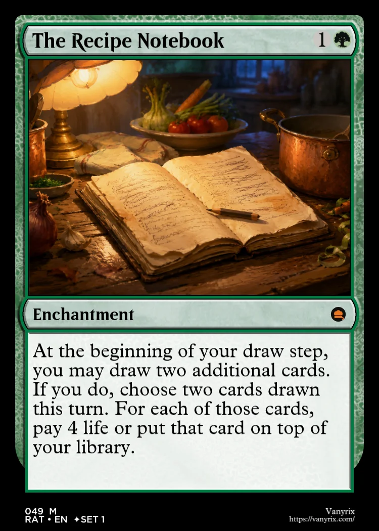 The Recipe Notebook