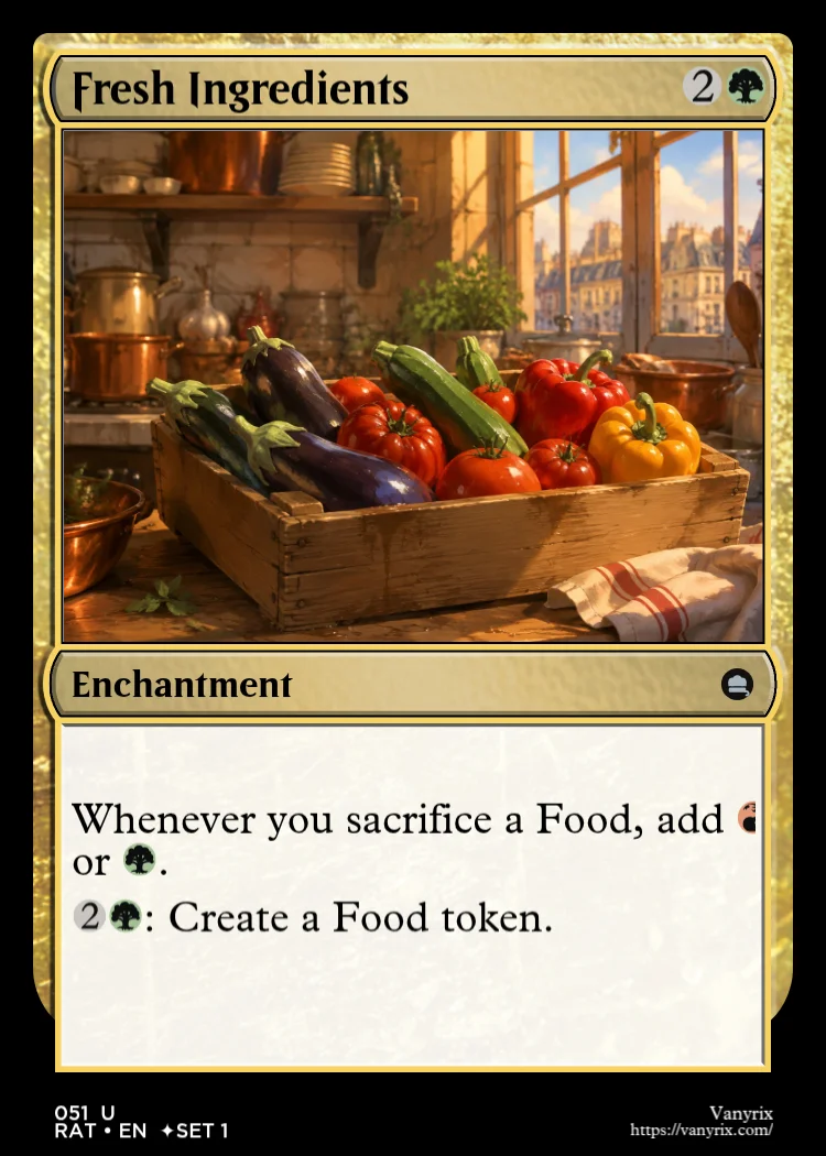 Fresh Ingredients