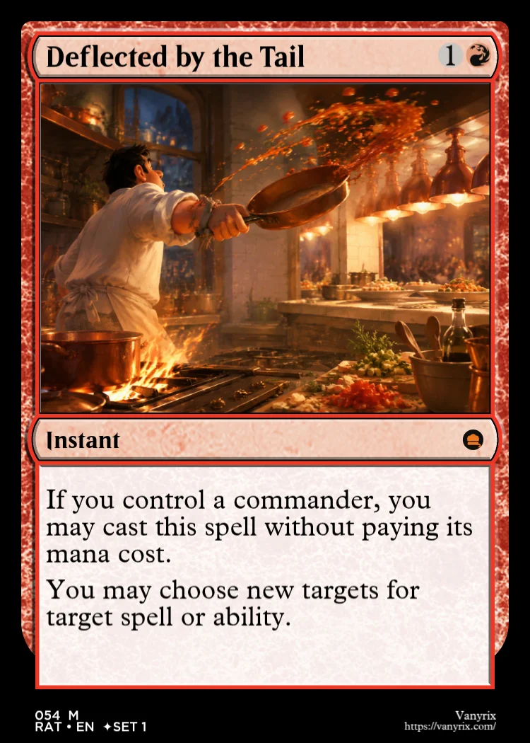 Deflected by the Tail