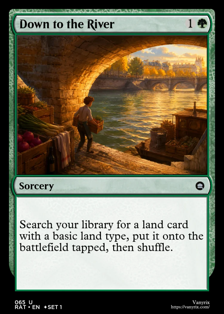 Down to the River