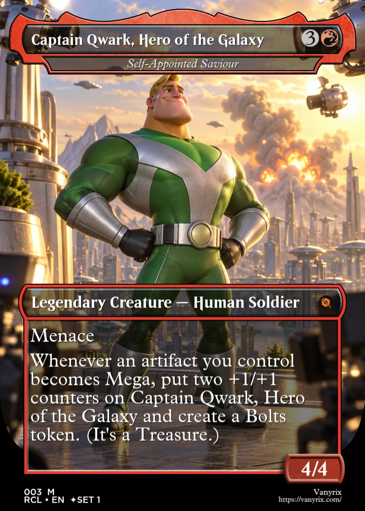 Captain Qwark, Hero of the Galaxy