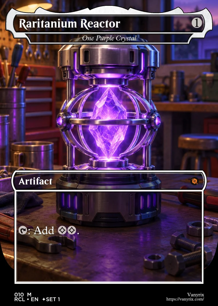 Raritanium Reactor