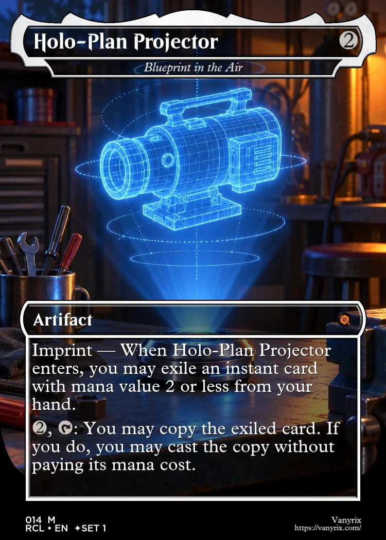 Holo-Plan Projector