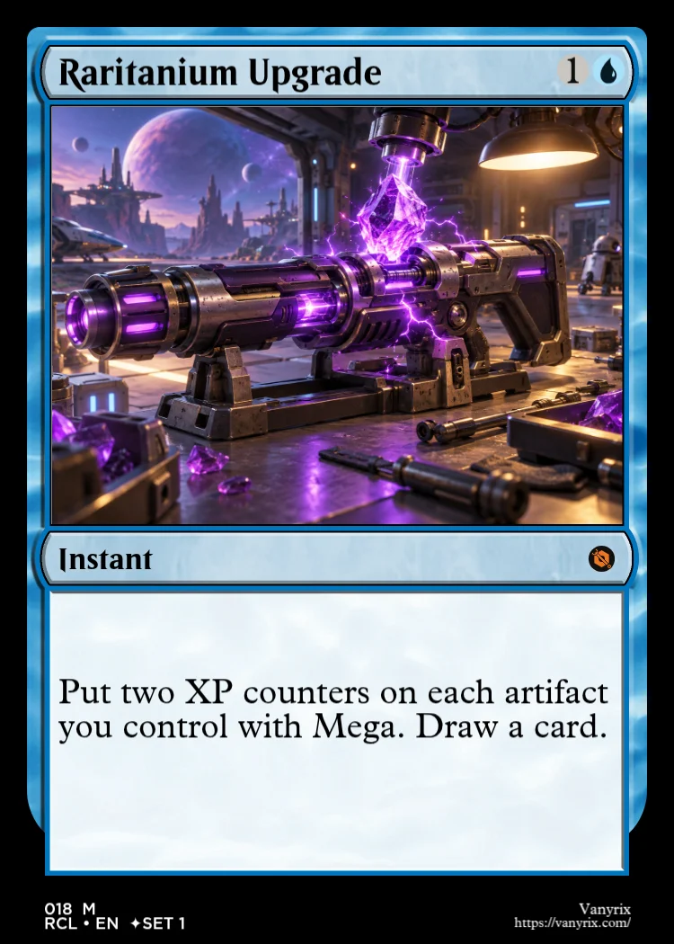Raritanium Upgrade