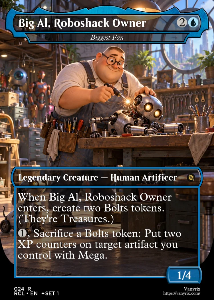 Big Al, Roboshack Owner