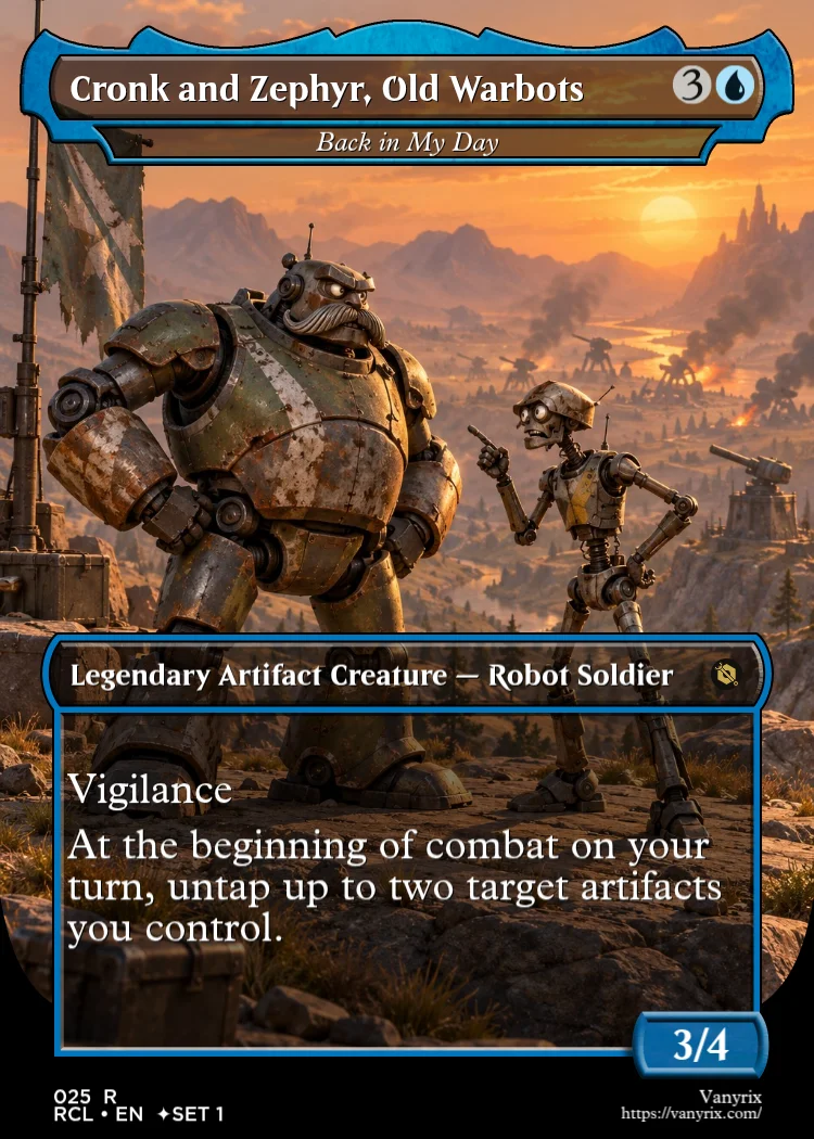 Cronk and Zephyr, Old Warbots
