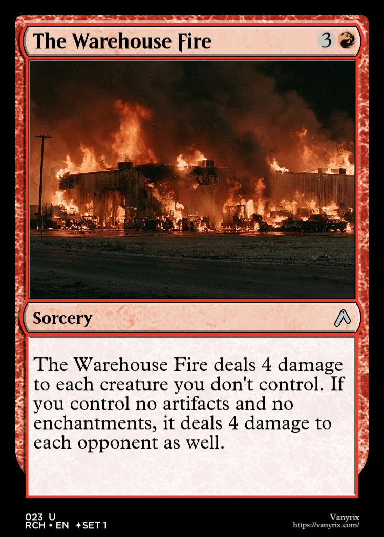 The Warehouse Fire