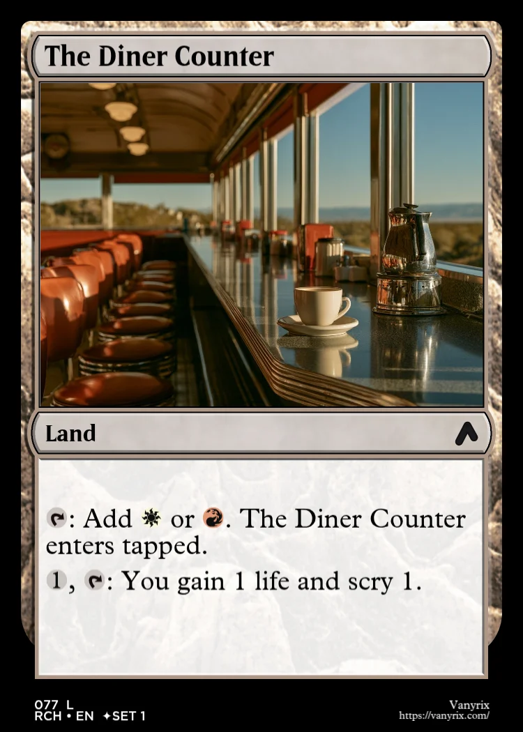 The Diner Counter