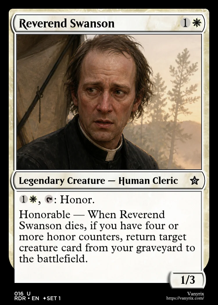 Reverend Swanson