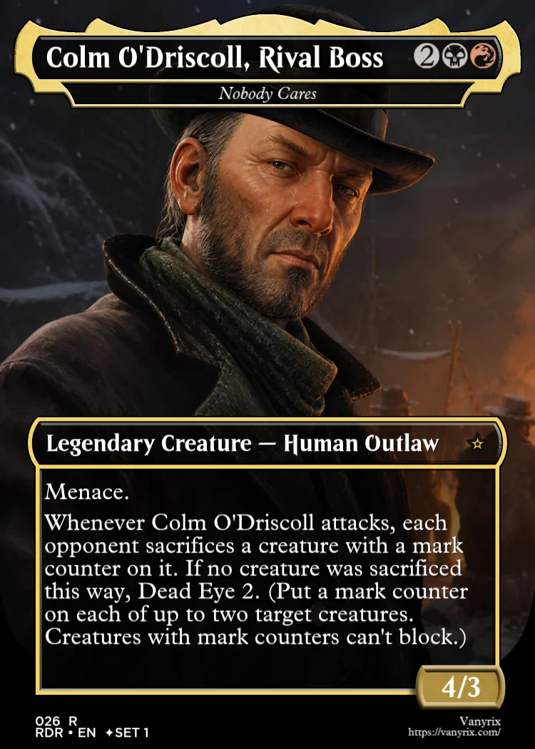 Colm O'Driscoll, Rival Boss
