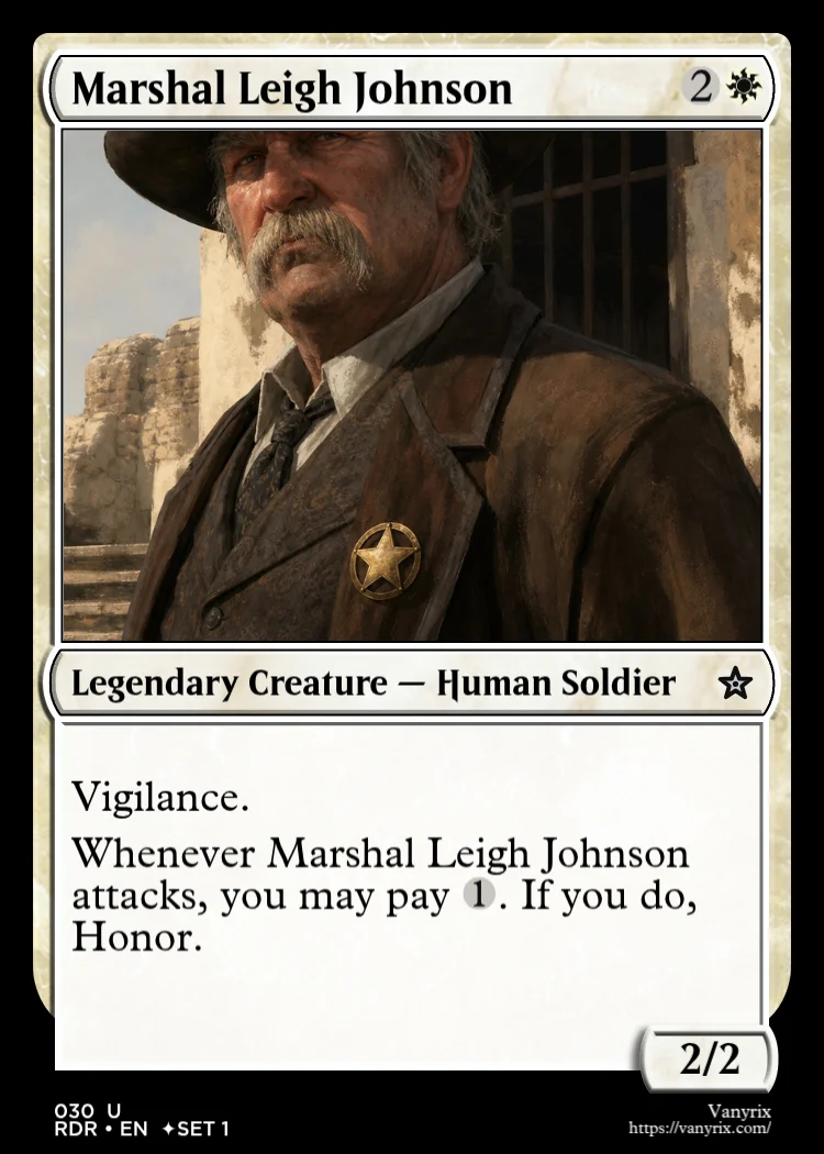Marshal Leigh Johnson