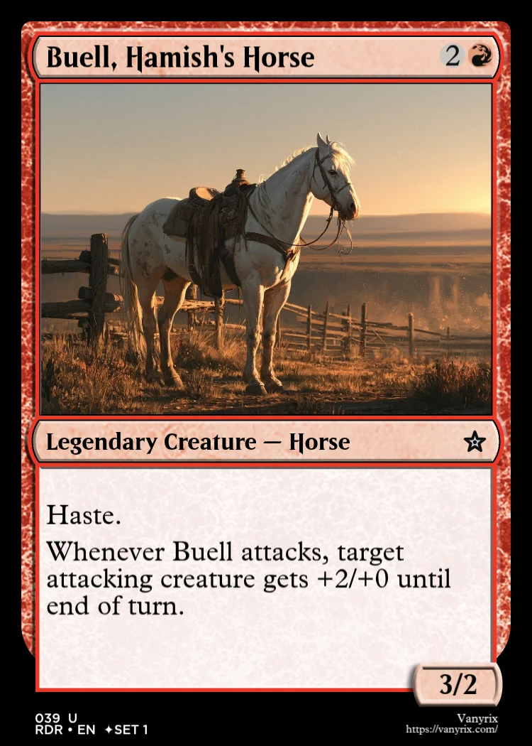 Buell, Hamish's Horse