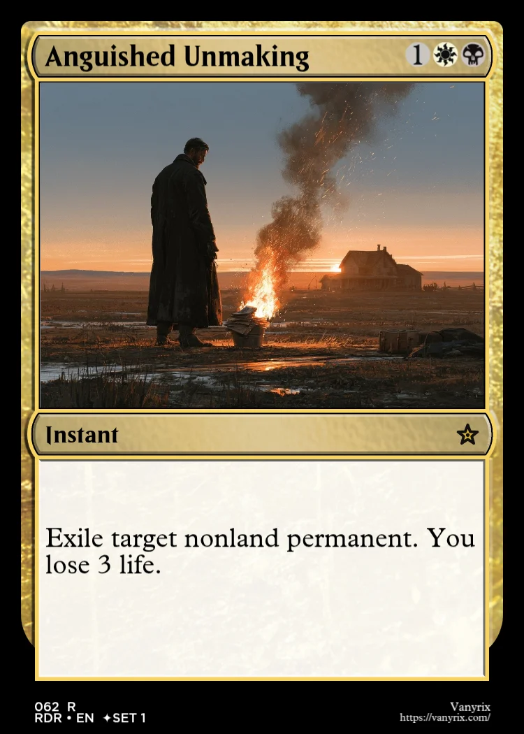 Anguished Unmaking