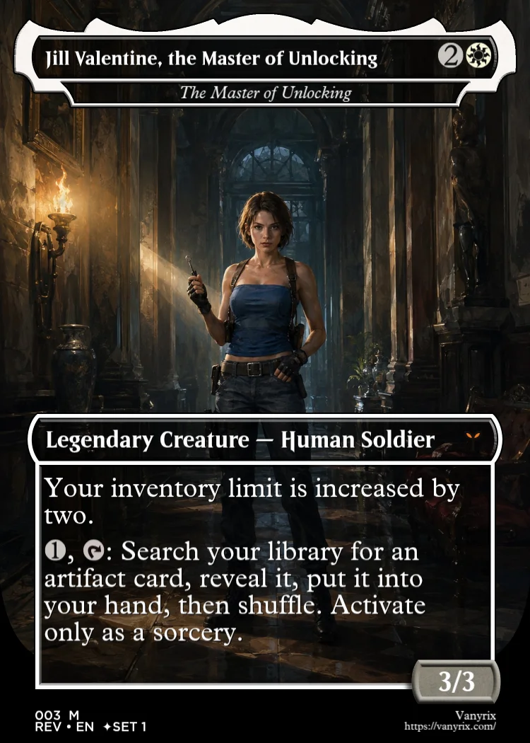 Jill Valentine, the Master of Unlocking