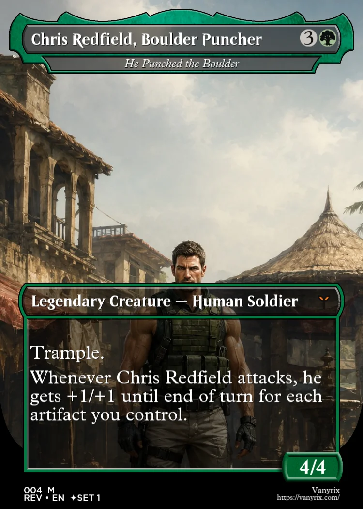 Chris Redfield, Boulder Puncher